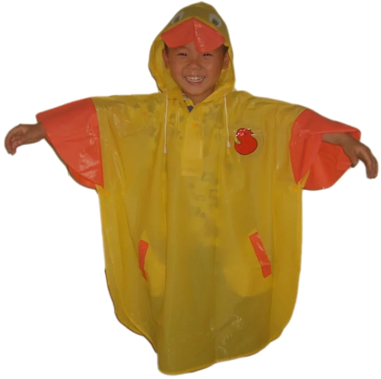 china bulk childrens rain poncho exporter duck rain poncho