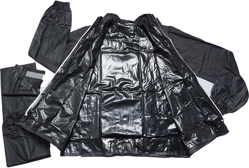 china bulk custom pvc vinyl plastic black raincoat supplier