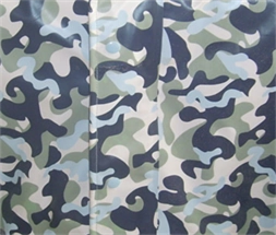 custom camouflage printing on pu raincoat fabrics