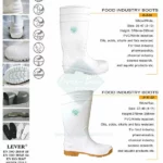 white most comfortable work boots for food industrial