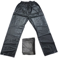 black waterproof trousers