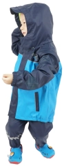 pu childrens waterproof rainsuit