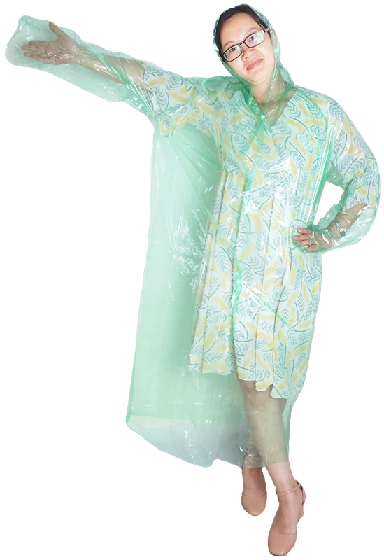 cheap raincoat womens disposable plastic raincoat supplier