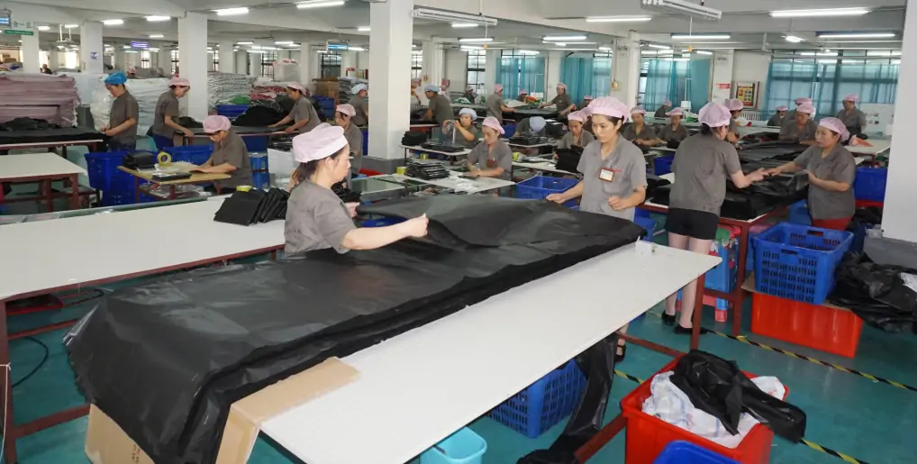 eva raincoat tablecloth workshop