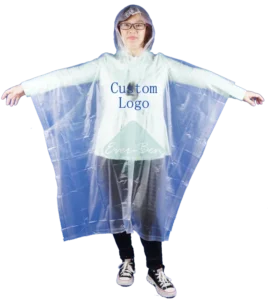 peva transparent rain poncho exporter clear rain ponchos supplier clear rain poncho with hood bulk wholesale transparent waterproof poncho