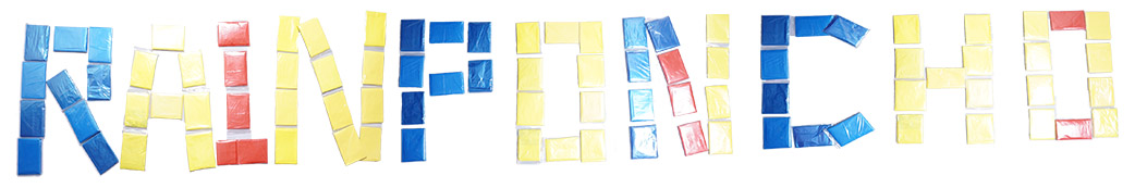 rain poncho pocket pouch