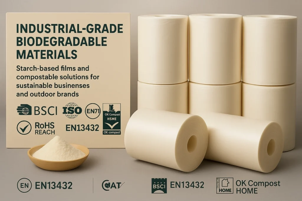 biodegradable films compostable materials
