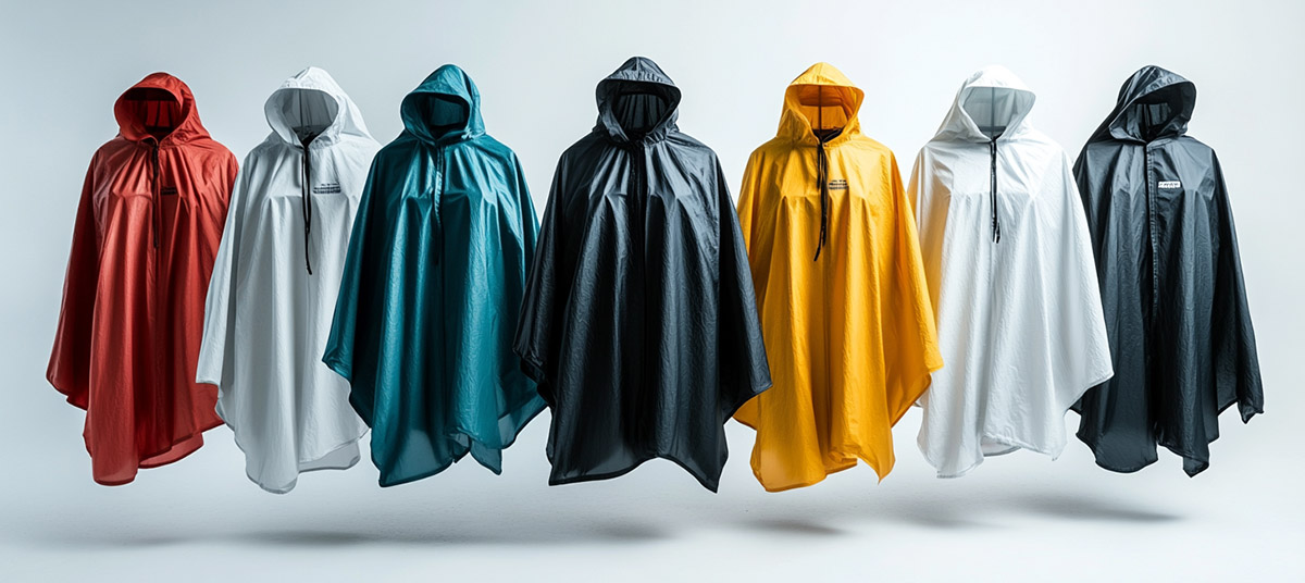 bulk custom polyester rain ponchos supplier