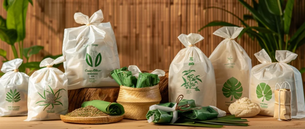 custom printing compostable biodegradable bags supplier