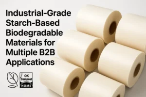 starch based biodegradable materials films for multiple applications