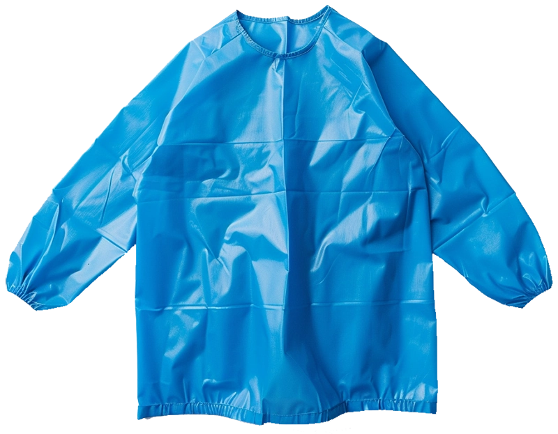 kids long sleeves smock aprons