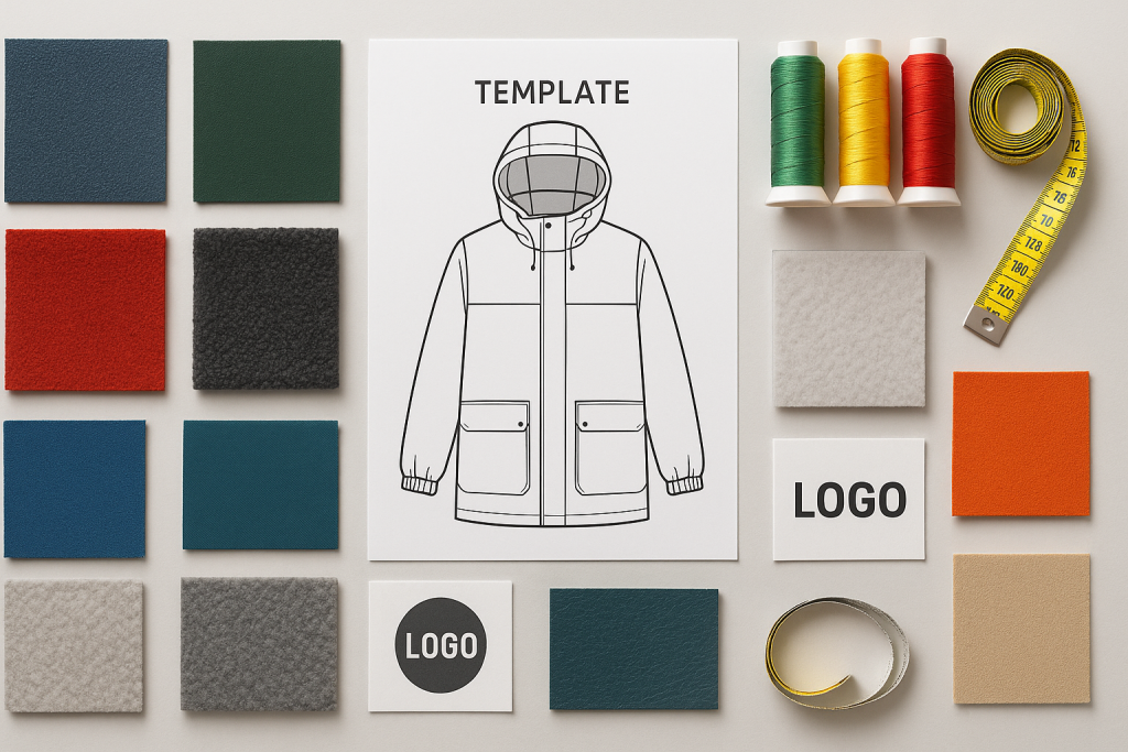 1750040912319 raincoat customization process flat lay index 4@1536x1024.png