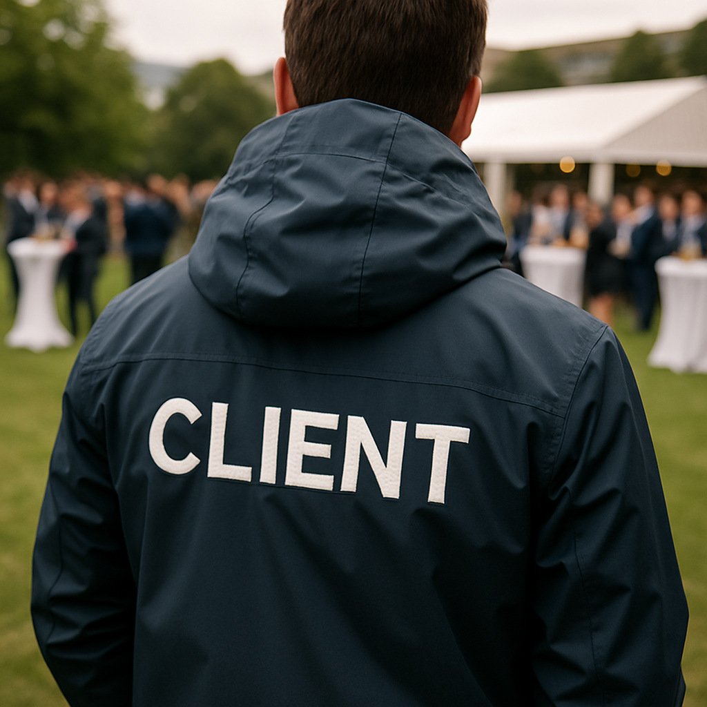1751331251899 photorealistic image of branded navy blue raincoat at corporate event index 12@1024x1024.png