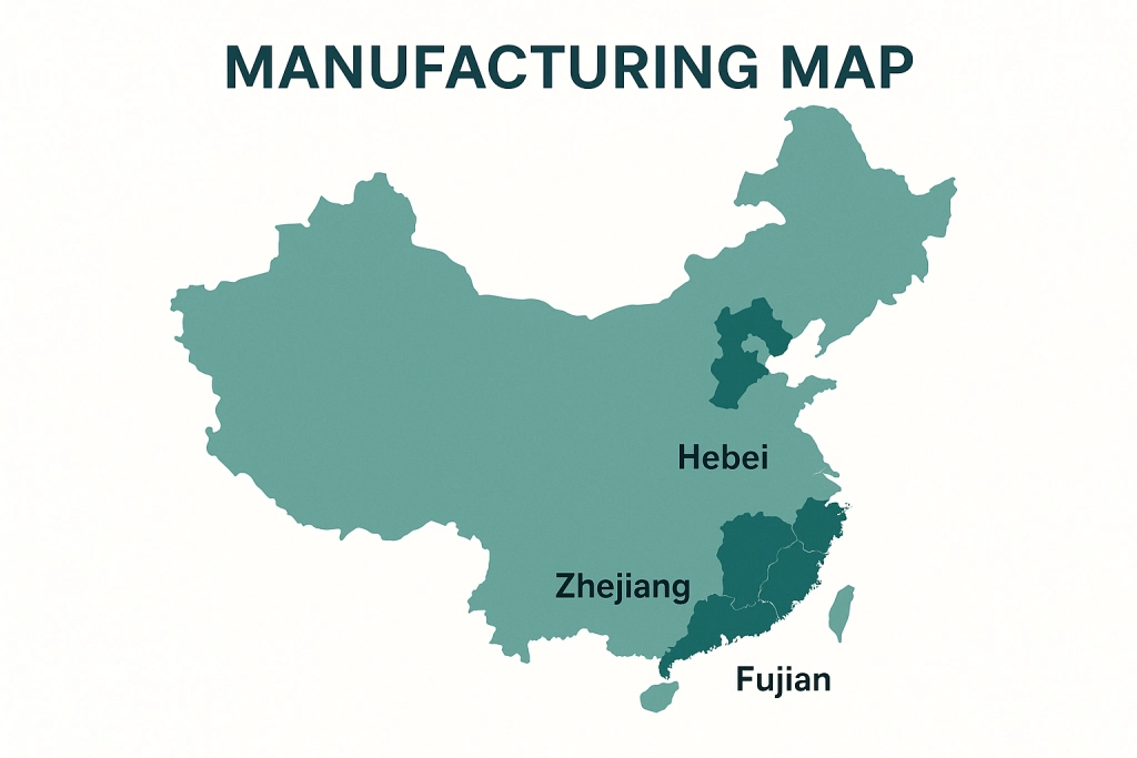 rain ponchos production area in china